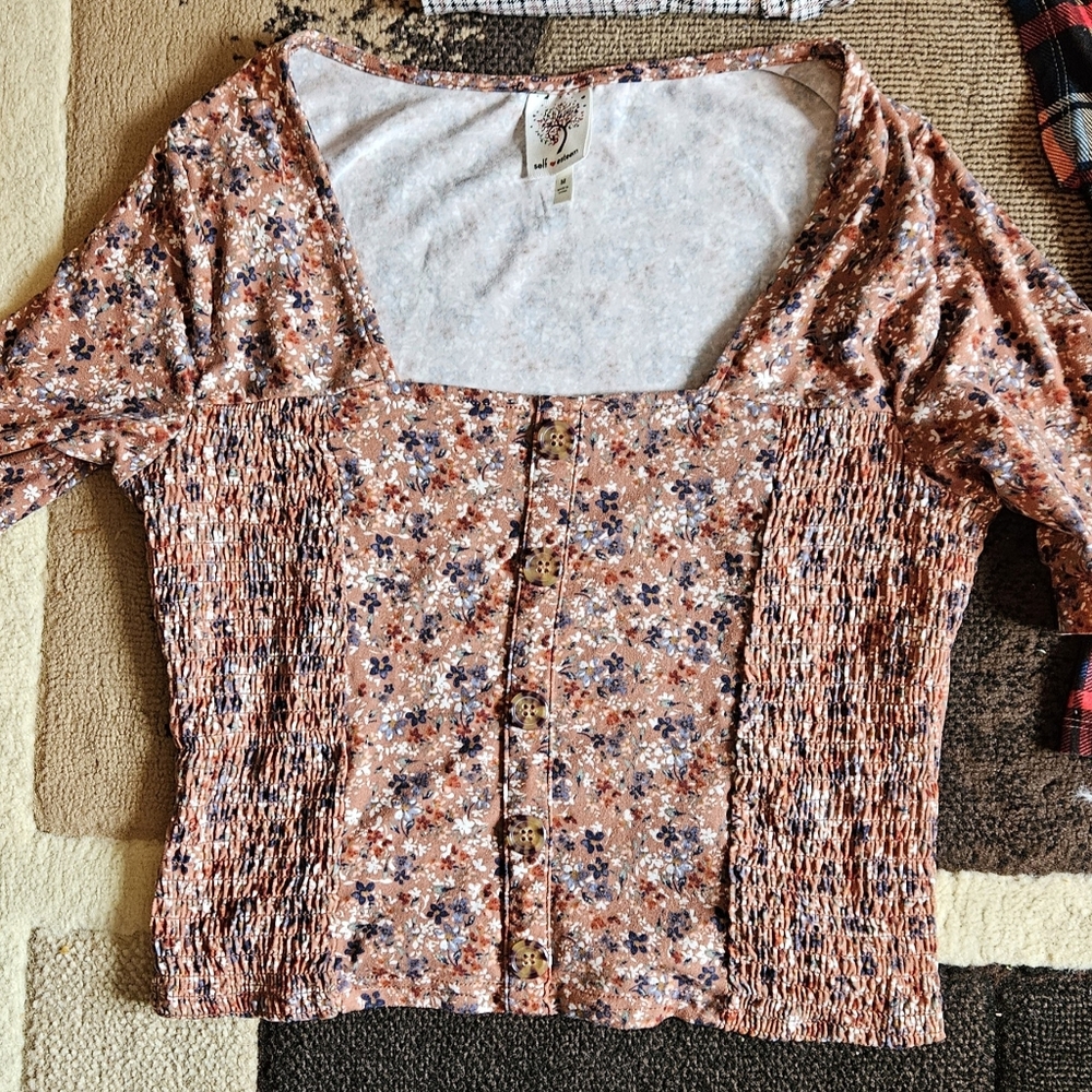 Self Esteem floral top